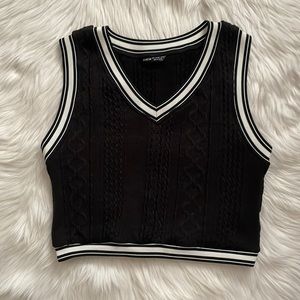 Crop top vest SHEIN